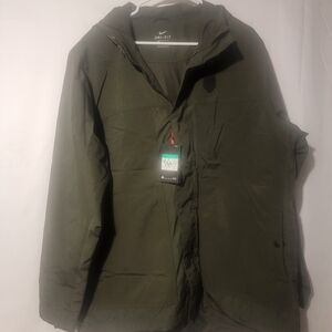 Nike Lebron Jacket Protect Mens Size XL Sequoia  AT3902-355 Loose Fit